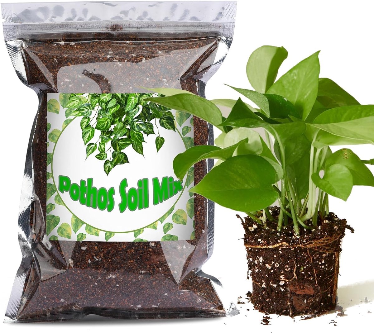 Potgrondmix voor Pothosplanten 1L, Geschikt voor Binnenplanten