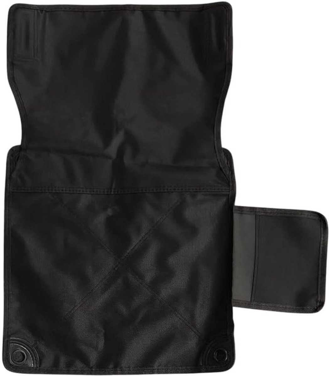Oxford-stof Campingstoelhoes - 512 x 610 mm - Zwart - Waterdicht - Vouwbaar - Lichtgewicht - Voor vissen en tuinmeubelen
