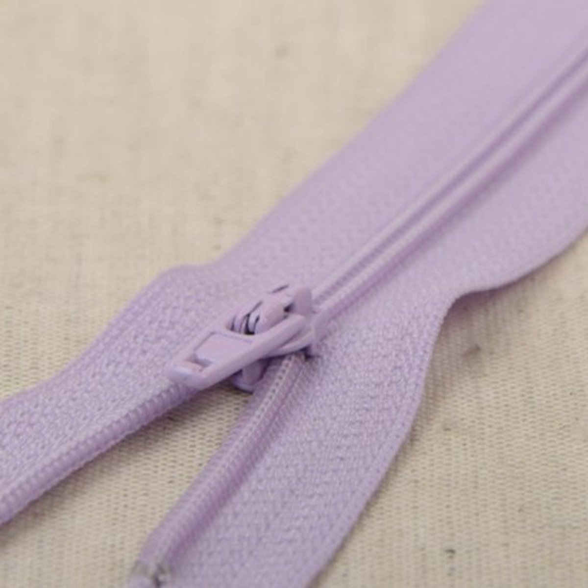 Close end rits - 80 cm - gesloten einde - 1 rits - lila