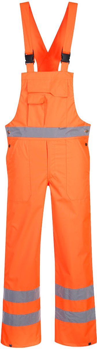 Portwest Hi-Vis Amerikaanse Overall- Ongevoerd S388 - Oranje - XL