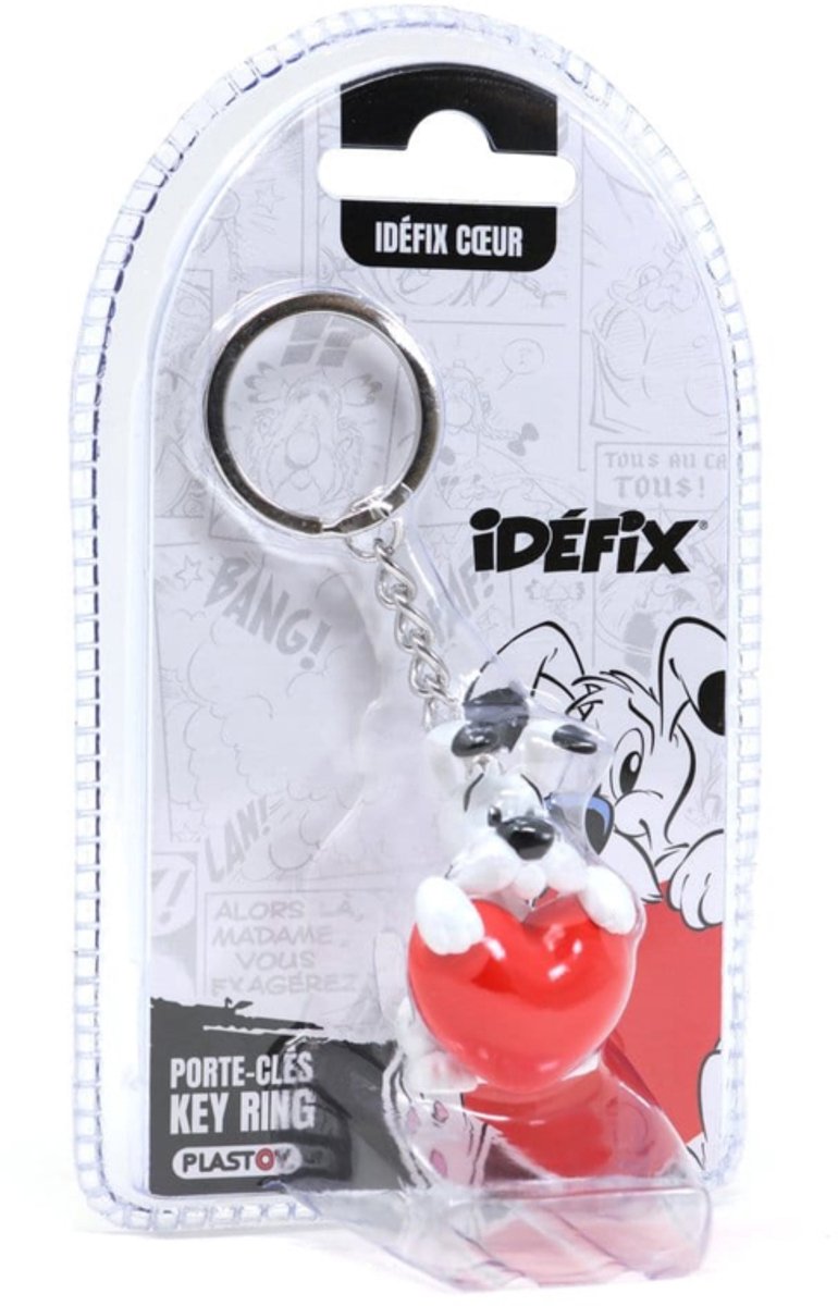 Plastoy Asterix Keychain Dogmatix Red Heart (Blister) Keyrings