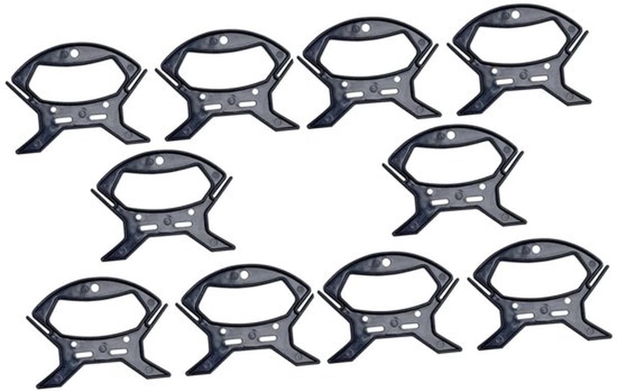 Winder voor kabels - Kabelorganiser - Modern ontwerp - Zwart - Winder voor kabels - Geschikt voor diverse kabels - Compact formaat