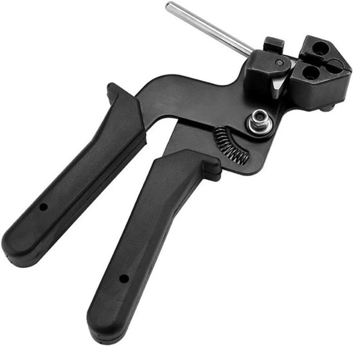 Kabelbindertang - Professioneel gereedschap - S45C Koolstofstaal - Professioneel - 65# Mangaanstaal Mes - Geschikt voor kabelbinders - Zwart - Model A