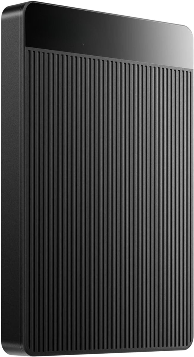 KIRA® Harde Schijf - SSD Extern - Externe Harde Schijf - Externe Harde Schijven - Zwart - ‎ 12cm x 8cm x 2cm