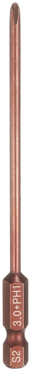 Phillips schroevendraaier bitset PH1 met 1/4" zeskantschacht