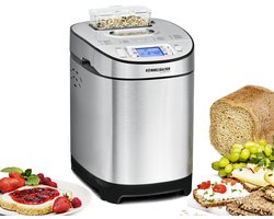 Broodbakmachine MELVRA BA 550 – 13 Programma’s – Glutenvrij – Automatisch Ingrediëntenvak – 700/900 g – 550W