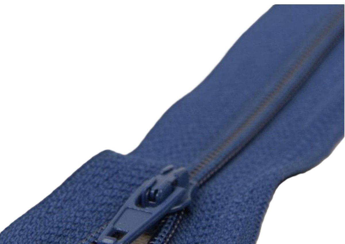close end rits - 90 cm - gesloten einde - 1 rits - Donker blauw