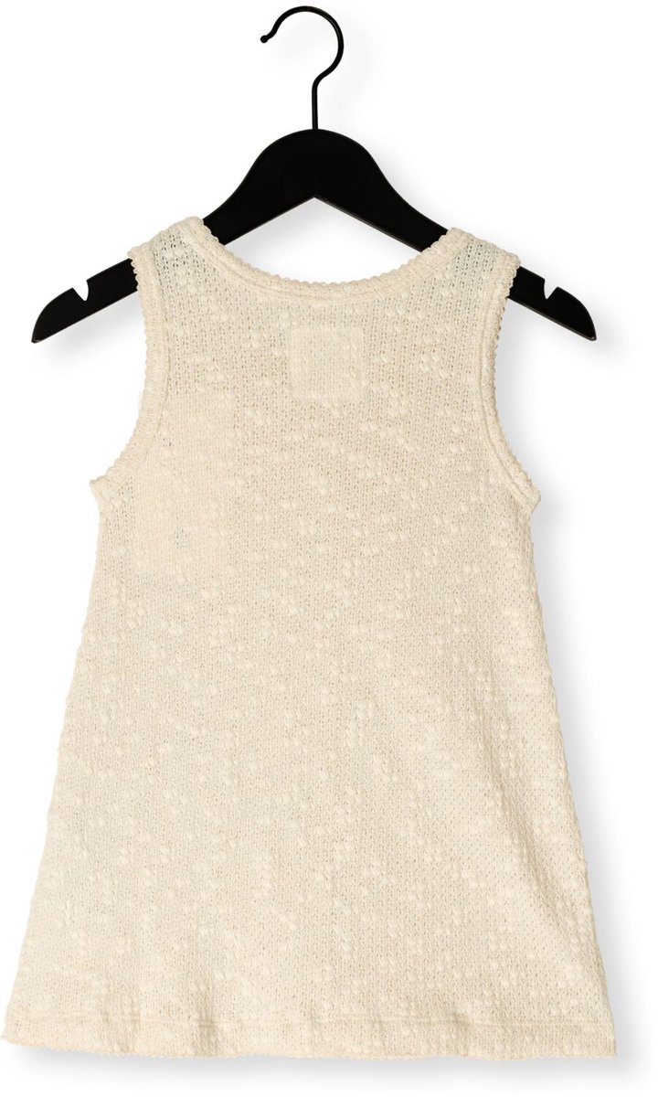 PLAY UP Embellihed Pique Unisex - Jurk - Ecru - Maat 62