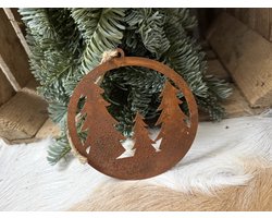 Landelijke roest kerstboomhanger / kersthanger / decoratie / kerstboom