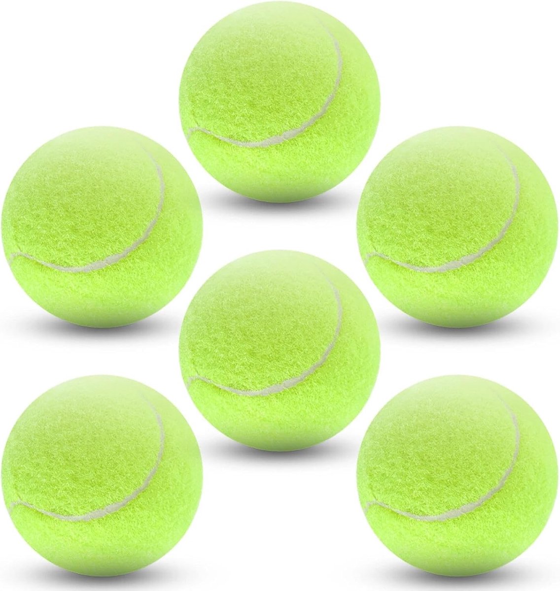 Tennisballen - Groen - 1 stuk - Hoogwaardige kwaliteit - Voor Tennisliefhebbers