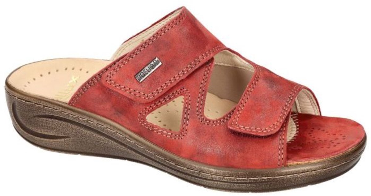 Fidelio Hallux -Dames - terracotta - slippers & muiltjes - maat 41