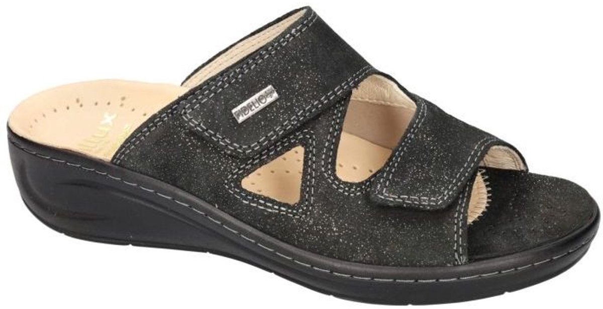 Fidelio Hallux -Dames - zwart - slippers & muiltjes - maat 38