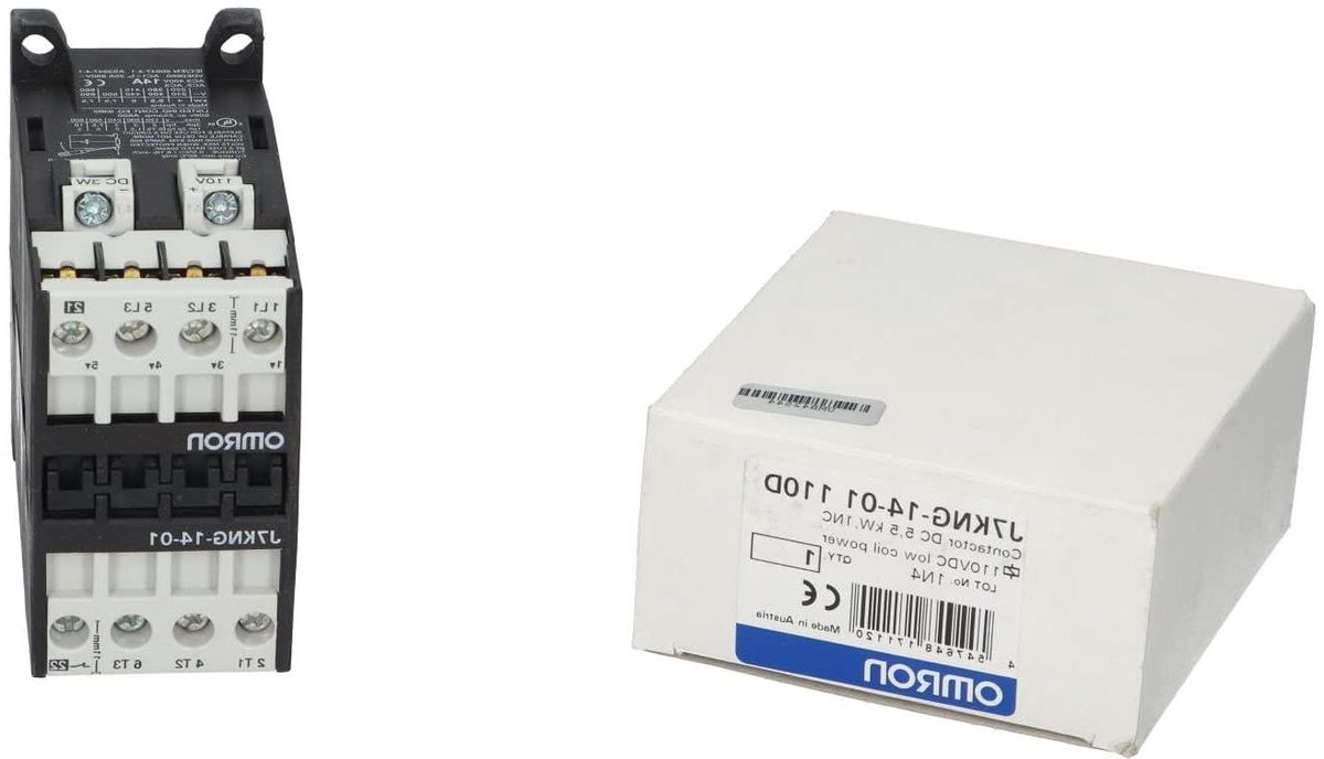 Motor Contactor - Schakelaar - Industriële Automatisering - Compact Ontwerp - 5 kW - Grijs