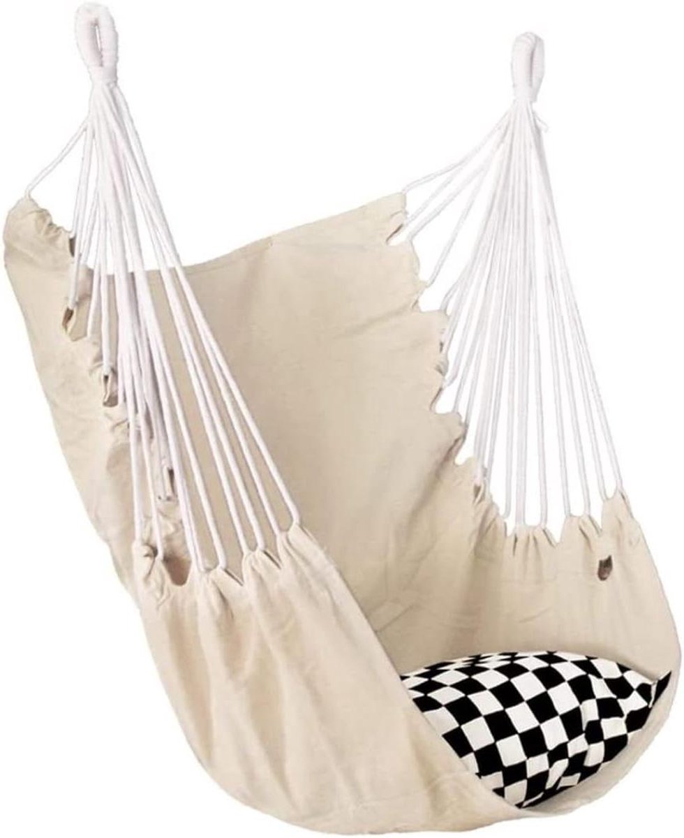 Hangmat Stoel - Schommel Zetel - Buiten Ontspannen - Ademend Sneldrogend - 40 x 28 cm - C