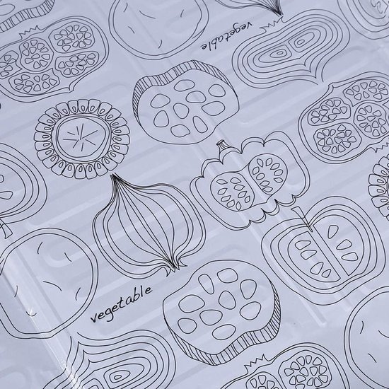 Fornuis Spatscherm - Keuken Bescherming - Koken en Bakken - Opvouwbaar Ontwerp - 39x84 cm - Zilverkleurig — afbeelding 3