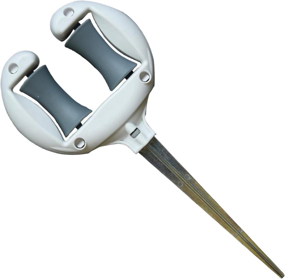 Tuinslanggeleider - Slanghouder - Tuinieren - Stevige bevestiging - 140 Gram - Wit