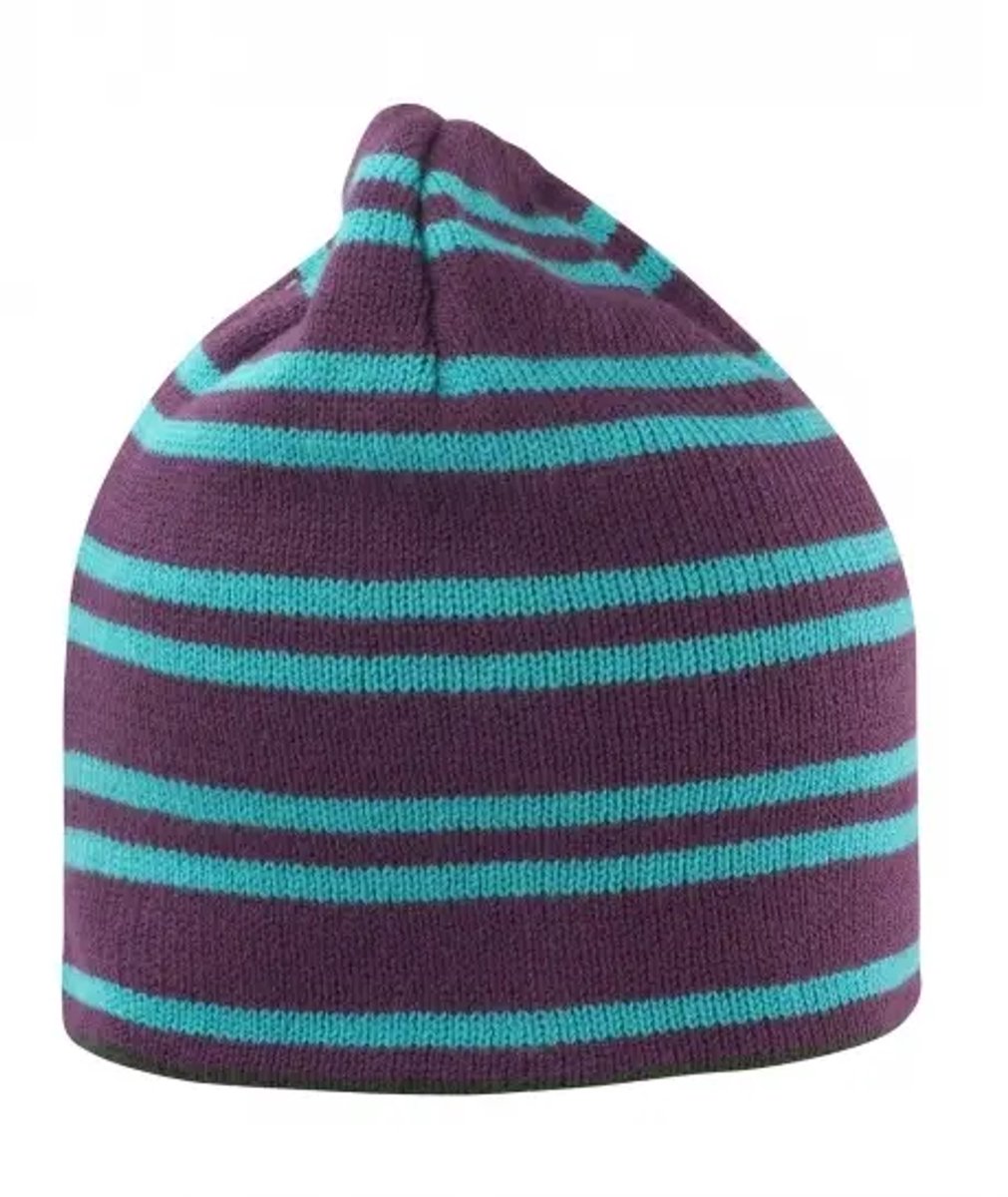 Result Team Reversible Beanie RC354 - Plum/Turquoise/Grey - One size