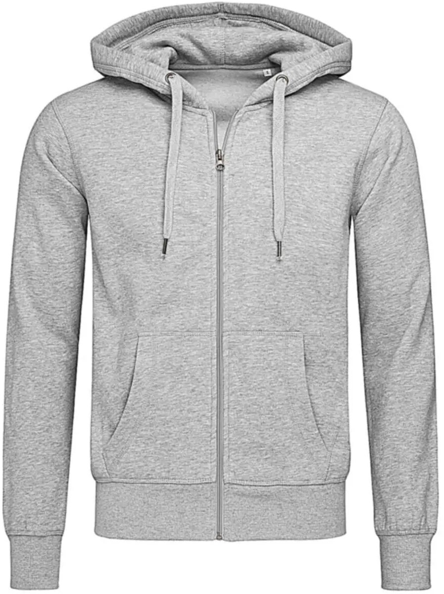 Stedman Sweat Jacket Select S5610 Heather Grijs