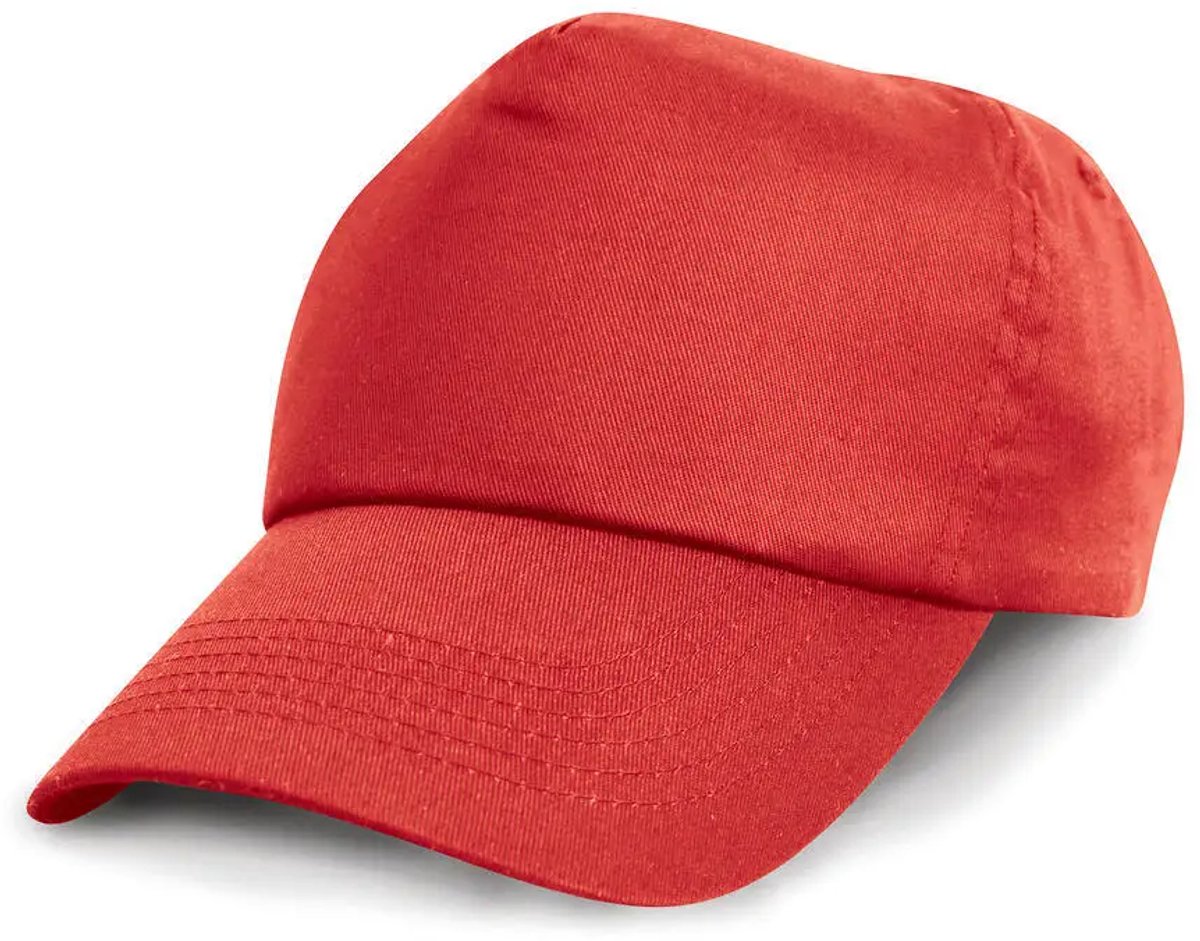 Result Junior Cotton Cap RH05J - Red - One size