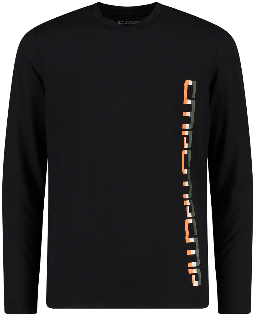 Kinder-T-shirt met lange mouwen CMP Zwart