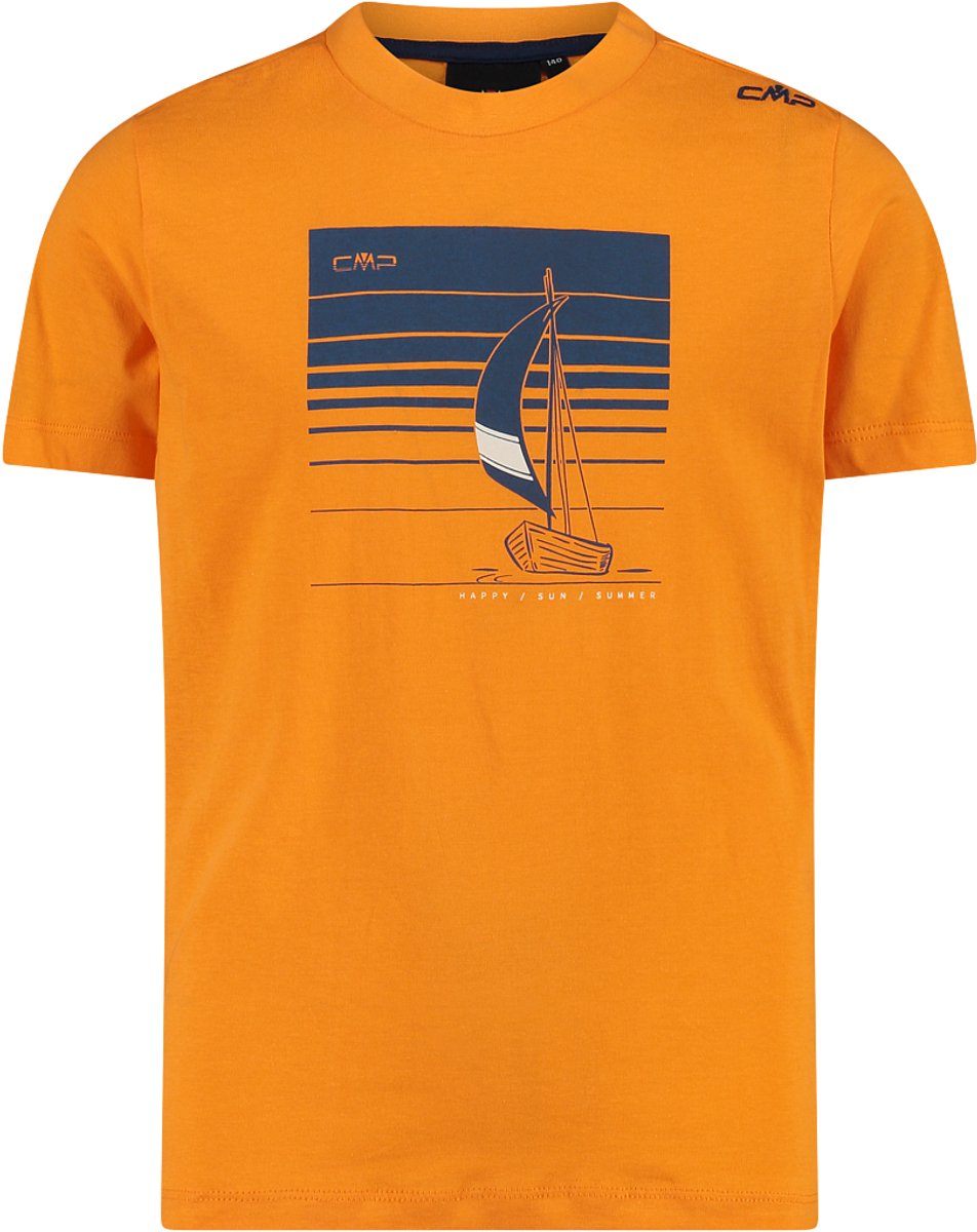 Kinder-T-shirt CMP Flame / Bluesteel