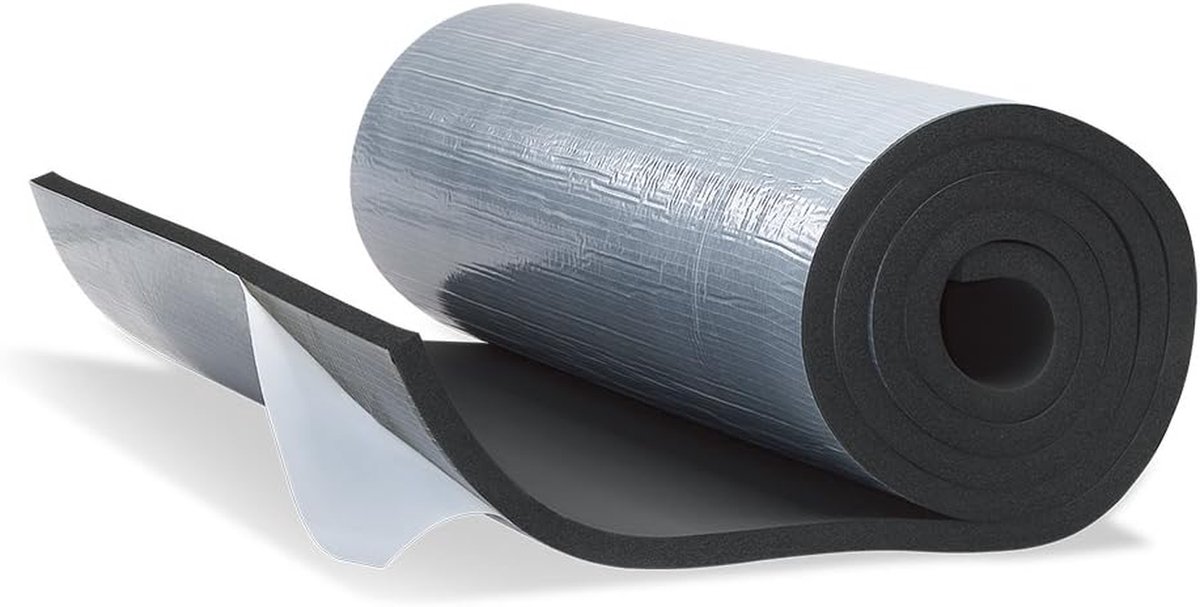 Isolatiemateriaal Plaat - Condenspreventie Materiaal - Installatie Beschermen - Corrosie Voorkomend - 16 mm dik - Zwart