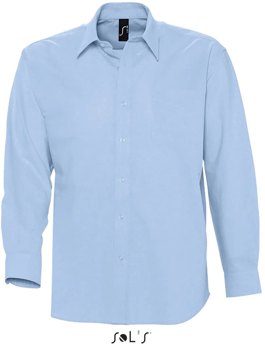 SOL'S Men´s Oxford-Shirt Boston Long Sleeve L613 - sky blue - M
