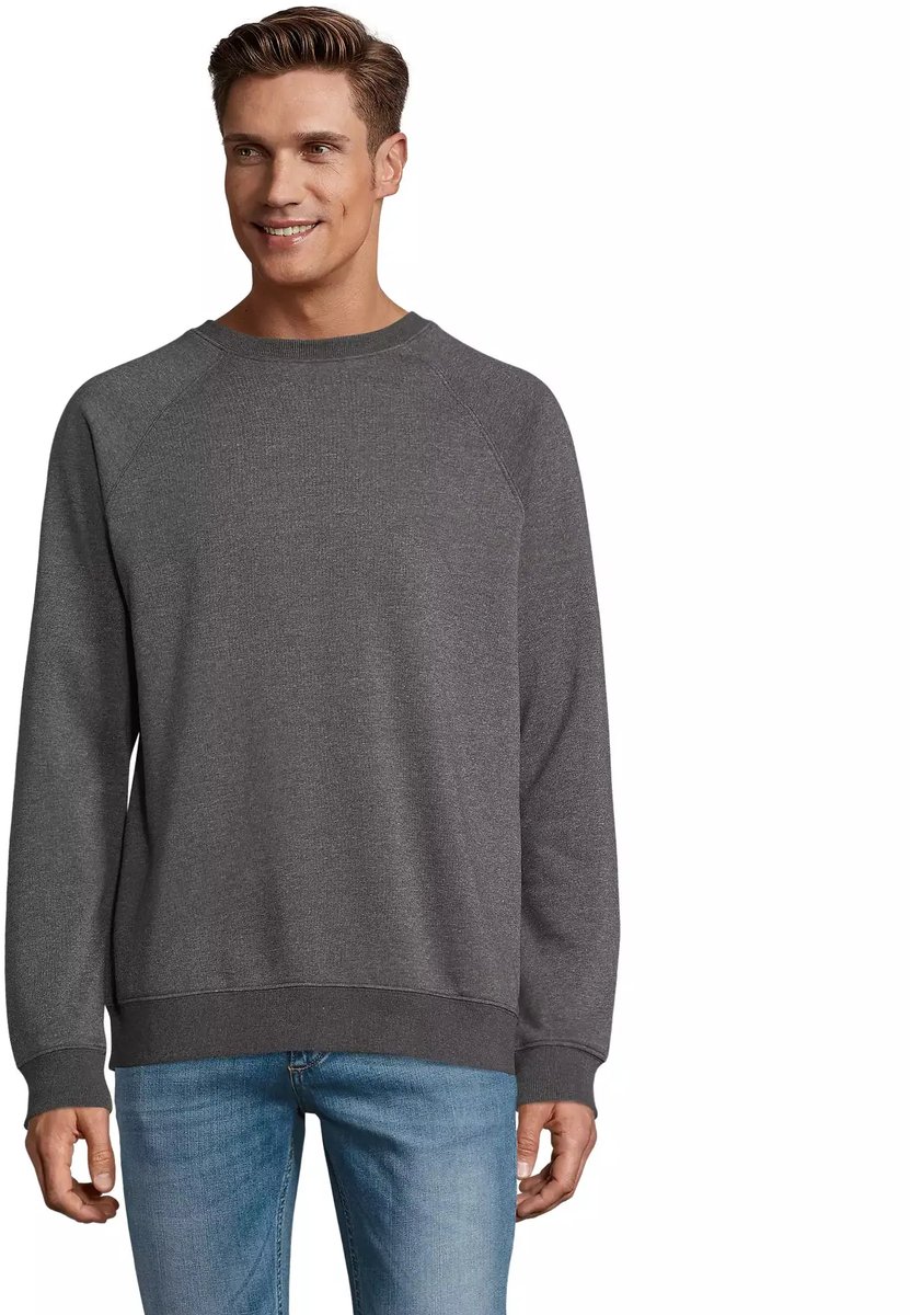 SOL'S Unisex Space Sweatshirt L03567 - Charcoal Melange - XXL