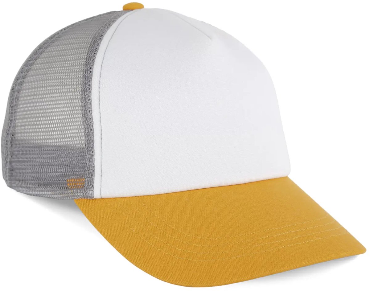 Trucker cap 5 panel van katoen canvas K-up Gold Label