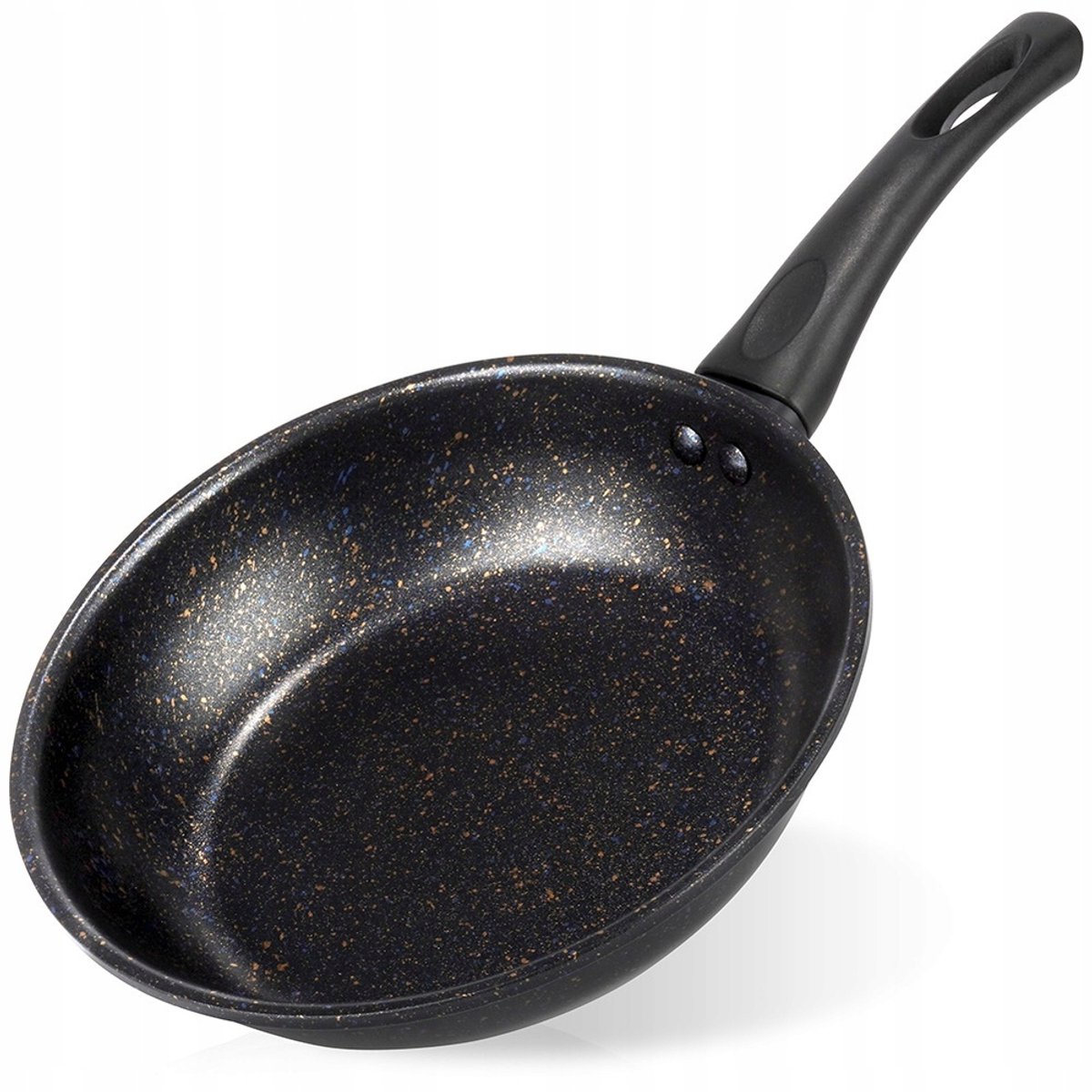 Merkloze Granieten Koekenpan 20cm - Antiaanbaklaag, Vaatwasserbestendig