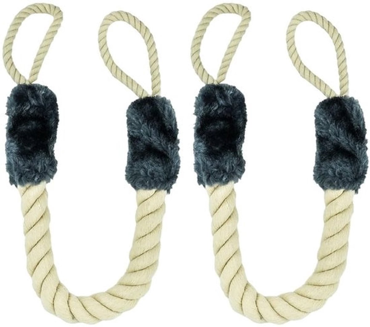 Deurstopper Antiklem - Deurkoord 60 cm - Katoenen Deurstopper - Veiligheidsbescherming voor Kinderen - Duurzaam en Esthetisch - Zacht en Aangenaam - Deurklem