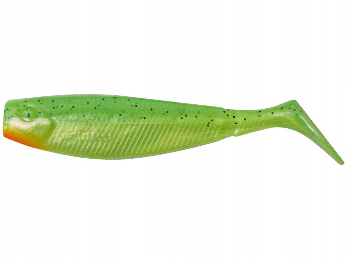 Merkloos Rubberen Visserij Lure Ripper 10,5cm - Hot Fire Tiger