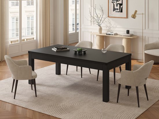 Vente-unique Convertibele tafel - Biljart & Pingpong - 213 x 112 x 81,5 cm - Groen en zwart - BALTHAZAR van Vente-unique — afbeelding 5