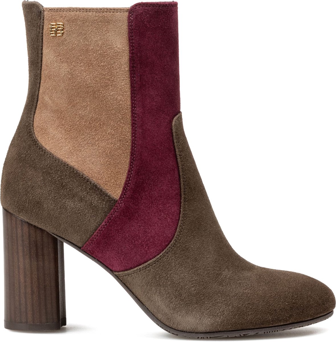 Floris Van Bommel Sfw-50075 Kaci Enkellaarsjes - Enkelboots met rits - Dames - Bruin - Maat 41