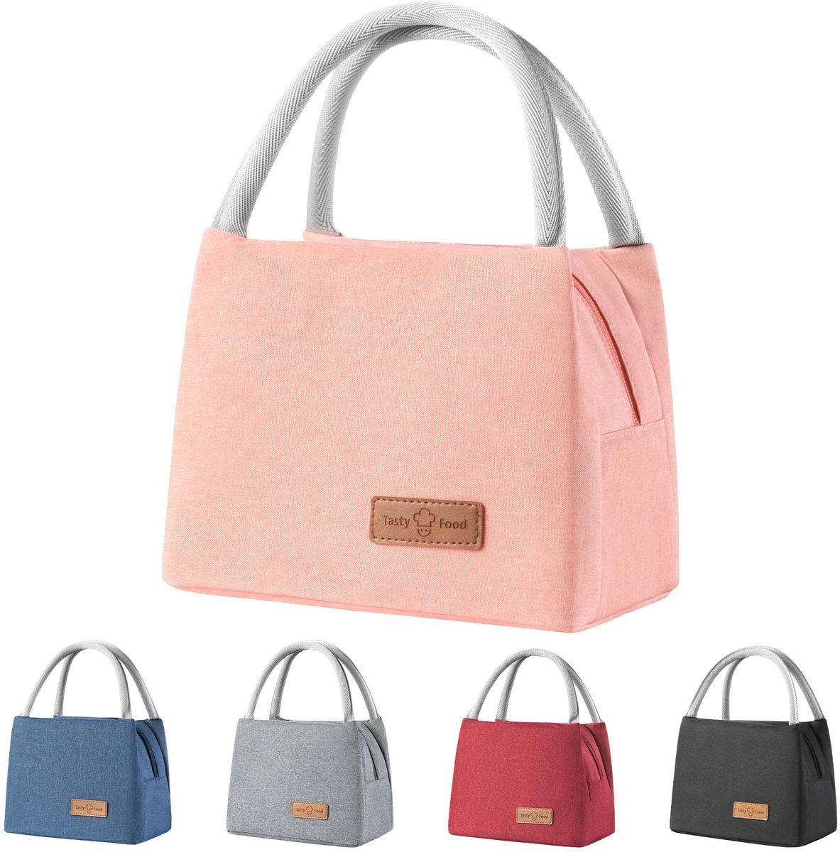 Geïsoleerde Lunchtas - Waterdichte Koeltas - Draagbare Lunchbox Tas voor Dames & Heren - Voor Werk, School, Kantoor & Picknick - Blauw