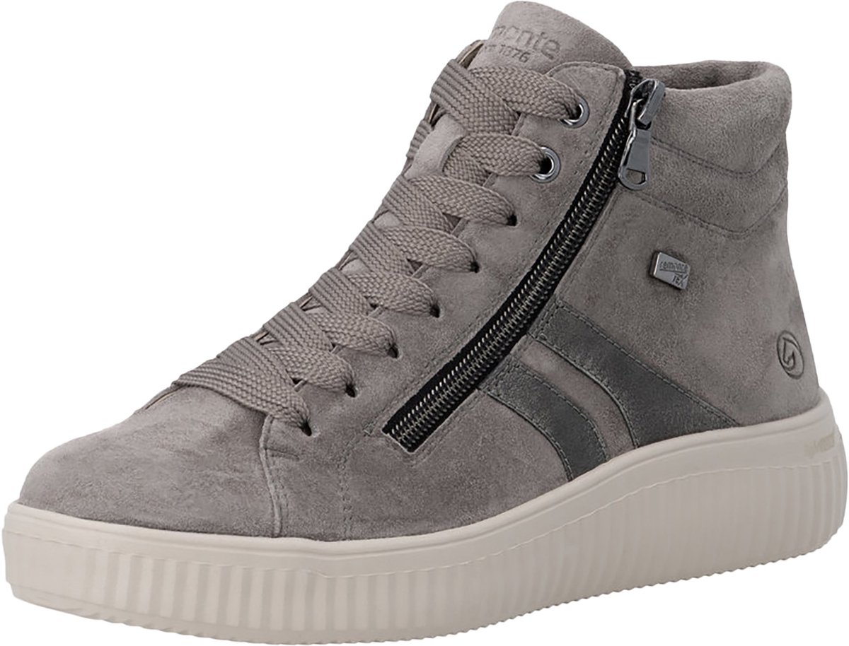 Hoge leren sneakers