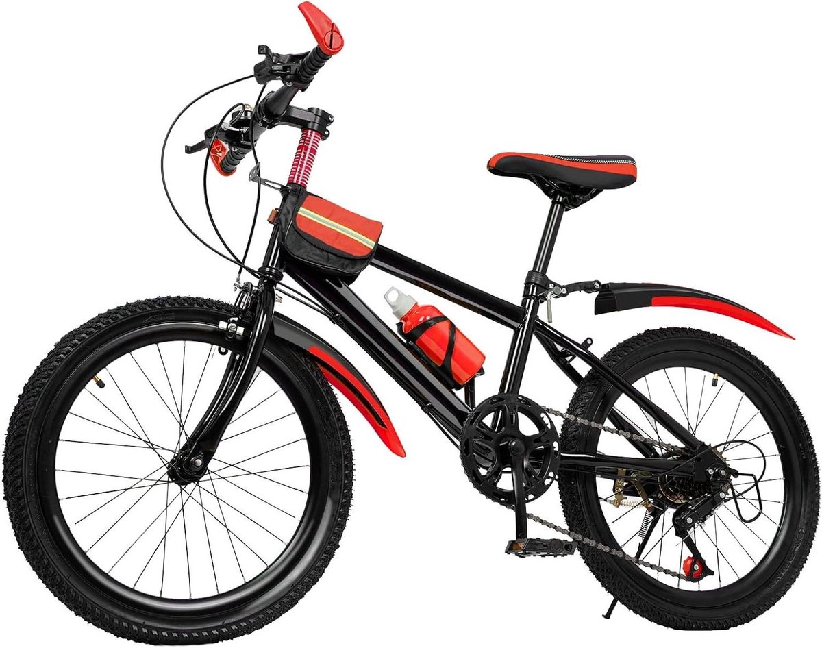 Kinderfiets sfiets sfiets Veilig Fietsen In Hoogte Verstelbaar 20 inch Rood