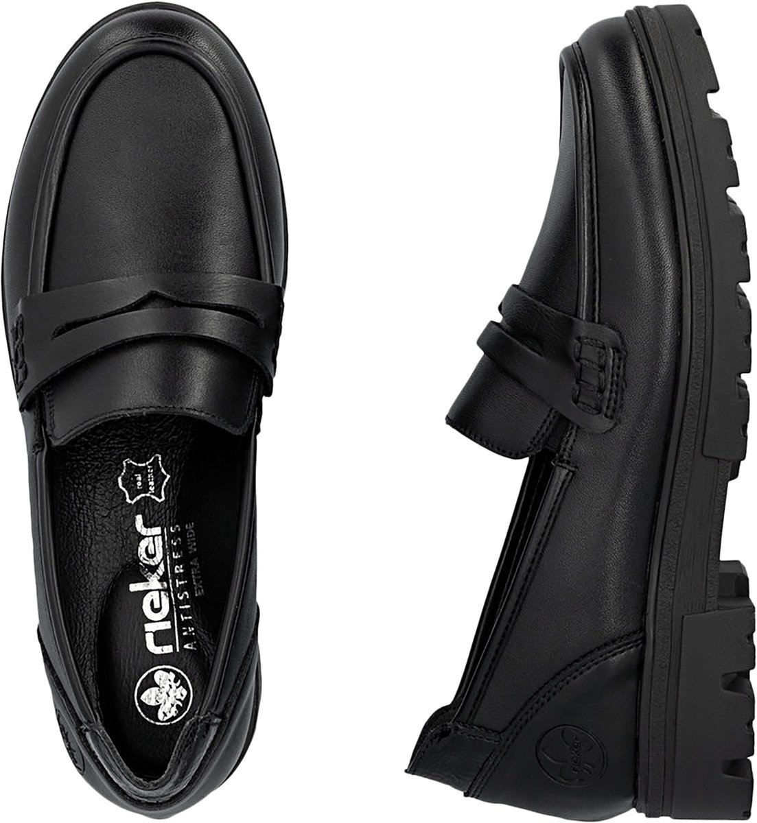 RGD leren mocassin