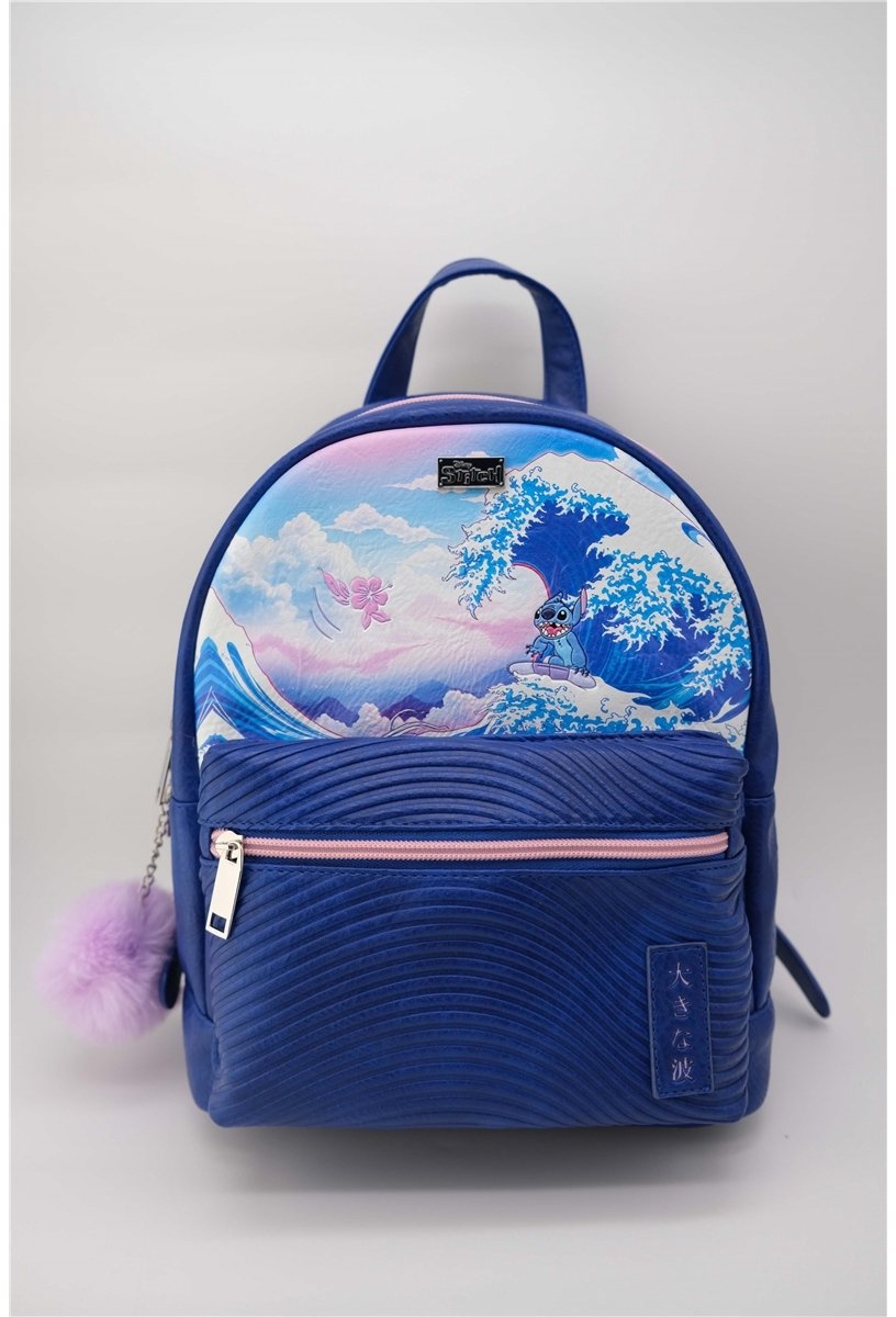 Kinderrugzak Nomadict Sac A Dos Fashion Disney Stitch Vague De Kanagawa
