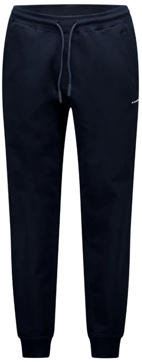 Basic Jogging broek Heren Dark Navy Blue/White L