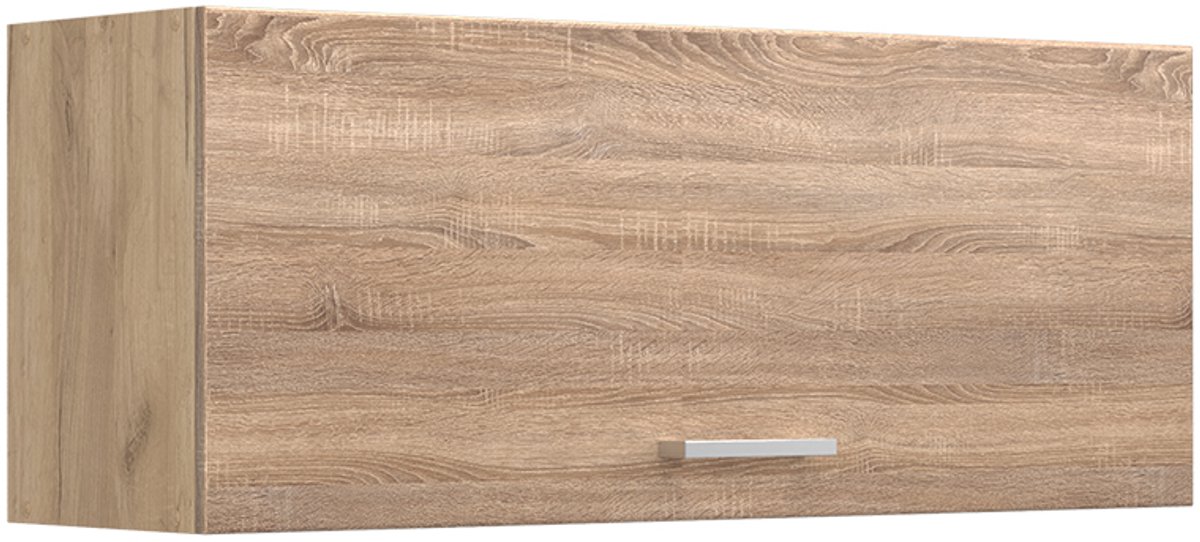 Vicco Hangkast R-Line, Sonoma/Goudkleurig Eiken, 100 cm Plat