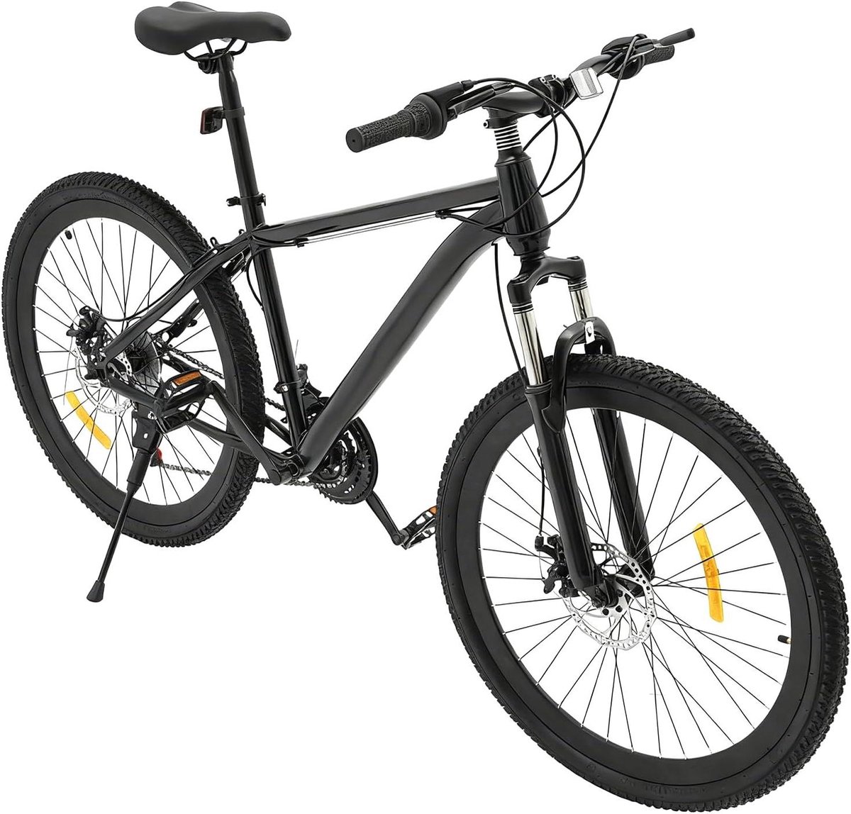 Mountainbike - Stadsfiets - Buiten Fietsen - 21 Versnellingen - 26 inch - Zwart