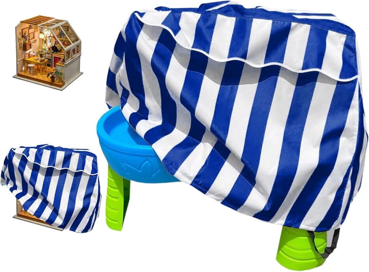 Water Table Cover - Speeltafelhoes Outdoor - Speelgoed Beschermen - Waterdicht en Stofvrij - 94 x 56 x 65 cm