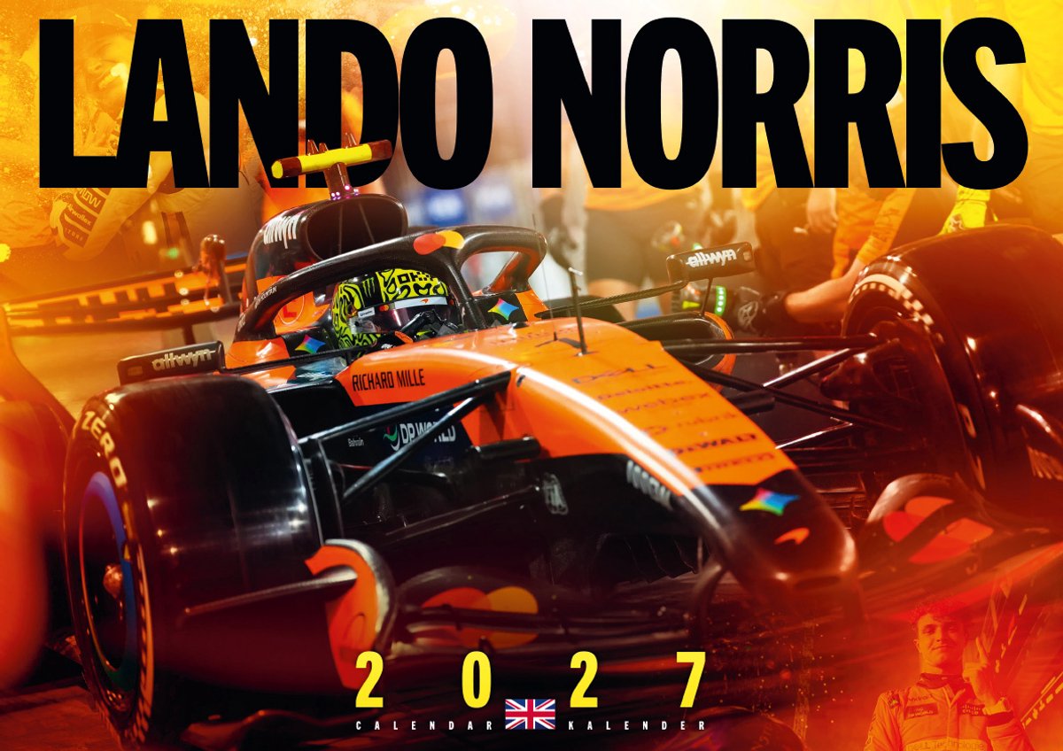 Lando Norris A3 Kalender 2027