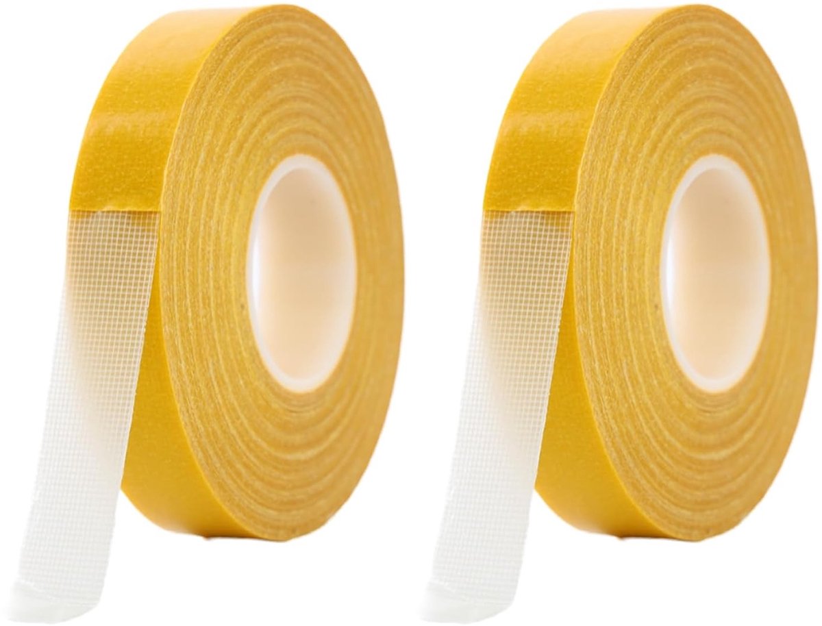 Dubbelzijdige Strijkband 1 cm x 10 m voor het Inkorten van Broeken en Gordijnen, Sterk Plakband, Wasbestendig en Ideaal voor Kleding en Stof