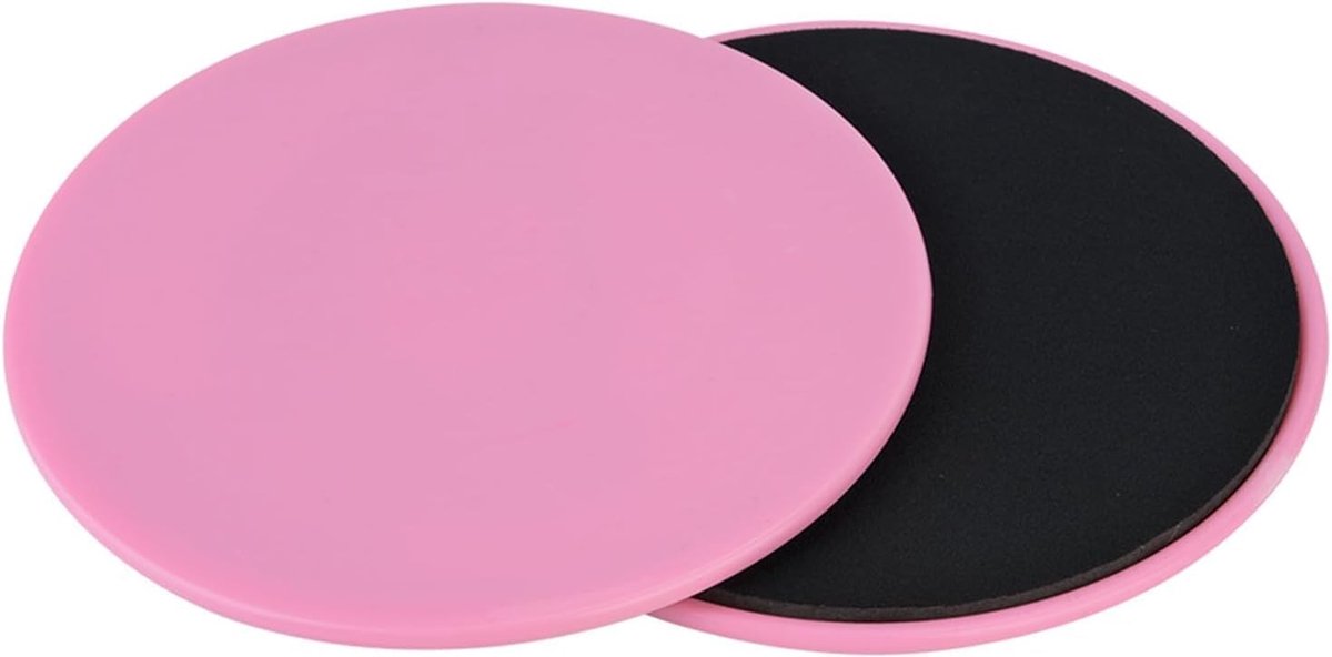 Dubbele Sliding Discs voor Fitness, 2-Pack Core Sliders voor Volledige Lichaamstraining, Ideaal voor Thuis Workouts en Sportactiviteiten