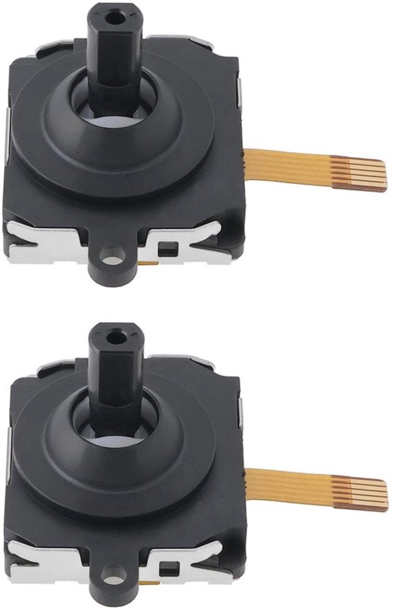 Duimstick Vervangend Onderdeel - 2x Analoge Duimstick - Compatibel met Oculus Quest 2 - Duurzaam Kunststof - Reparatietool 20x17 mm - Joystick