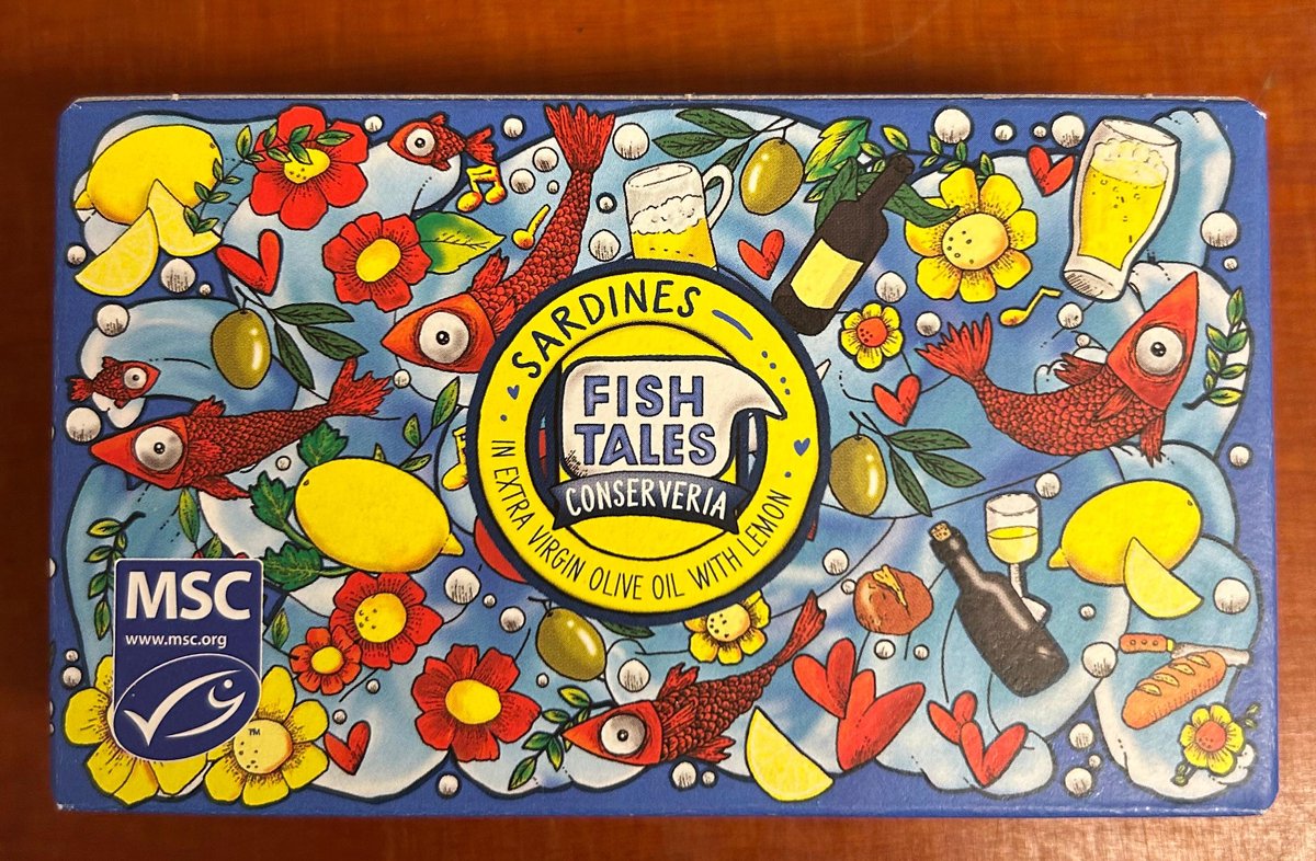 Sardines in olijfolie met Citroen (Fish Tales)