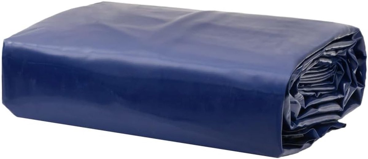 Dekzeil - Afdekzeil Tuin - Bescherming Buiten - Waterdicht Canvas - 4x7 Meter - Blauw
