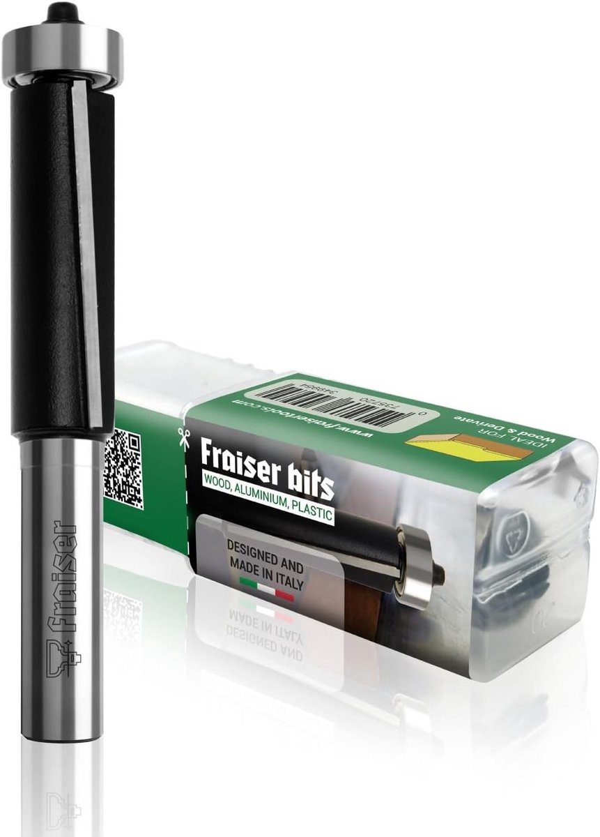 Frees voor Bovenfrees - Geen Kleur - D=12,7 mm - Stalen Behuizing - Voor Houtbewerkers